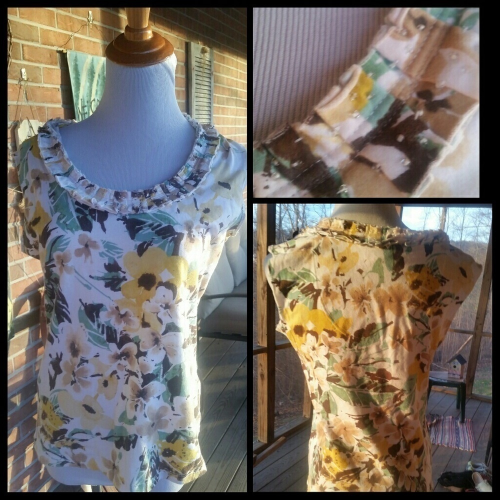 Gorgeous Caribbean Joe Sleeveless Top